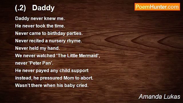 Amanda Lukas - (.2) Daddy