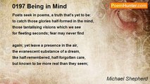 Michael Shepherd - 0197 Being in Mind