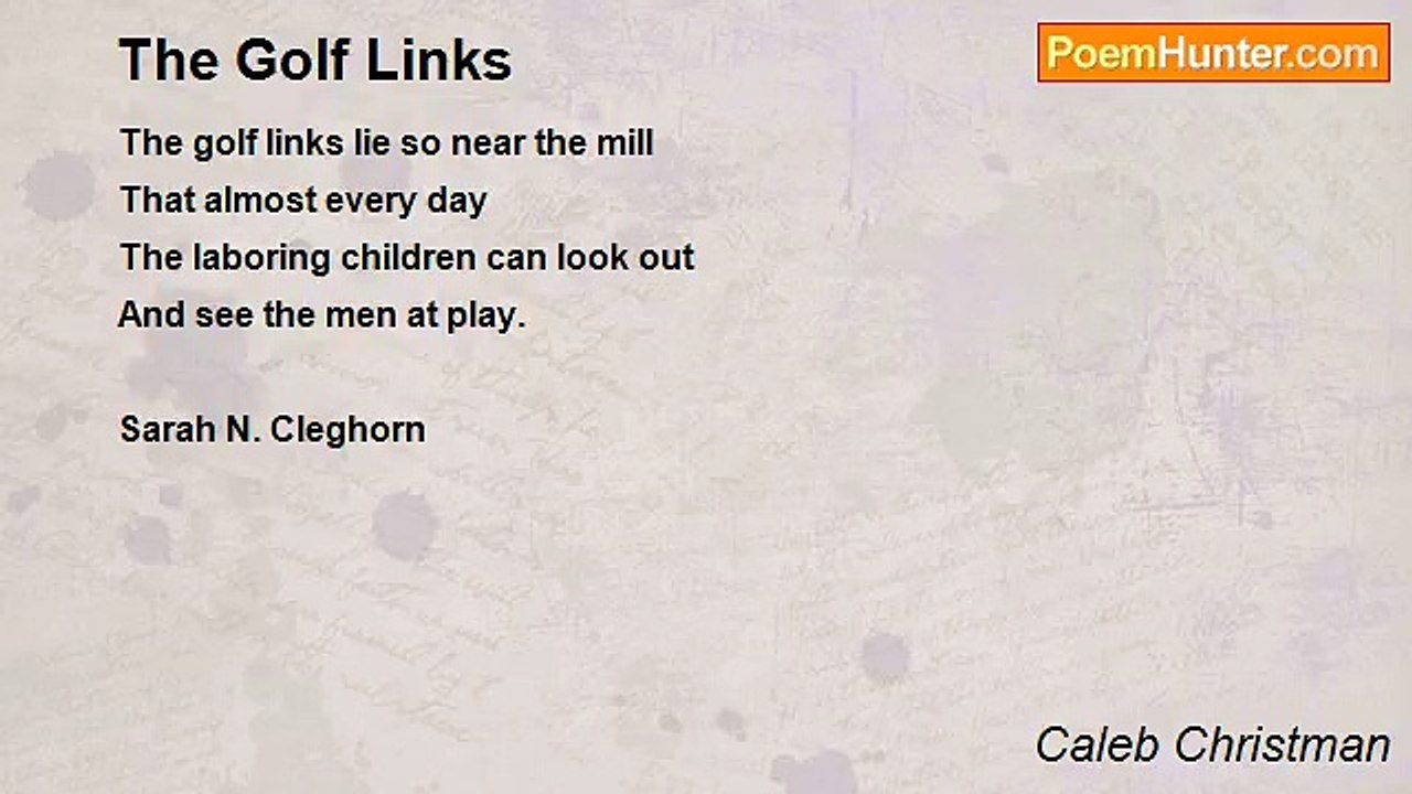 Caleb Christman - The Golf Links