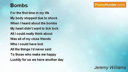 Jeremy Williams - Bombs
