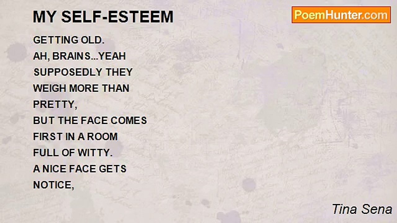 Tina Sena - MY SELF-ESTEEM