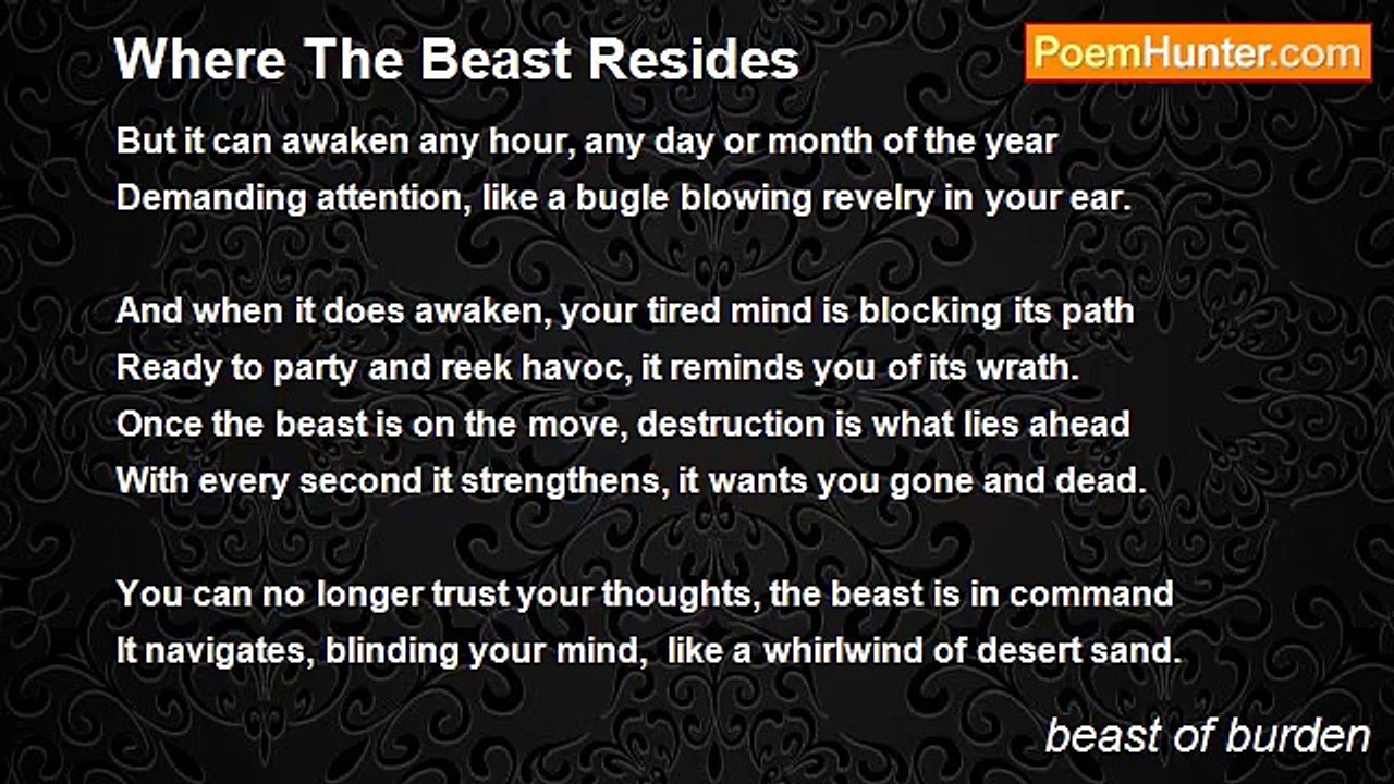 beast of burden - Where The Beast Resides