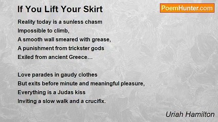 Uriah Hamilton - If You Lift Your Skirt
