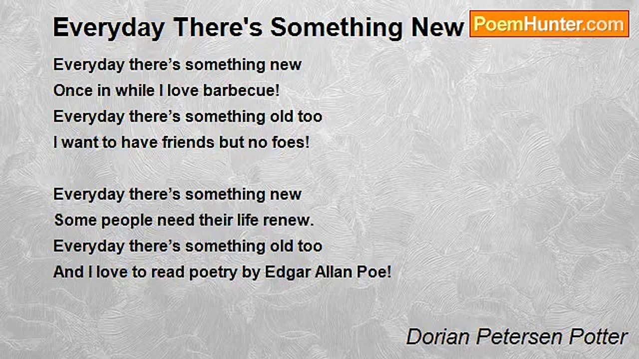 Dorian Petersen Potter - Everyday There's Something New # 7