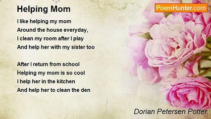 Dorian Petersen Potter - Helping Mom