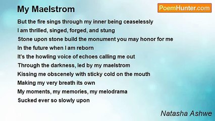 Natasha Ashwe - My Maelstrom