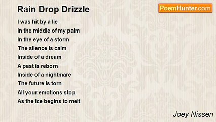 Joey Nissen - Rain Drop Drizzle