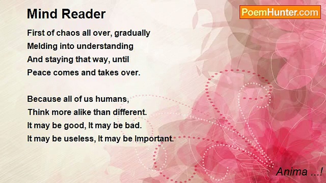 Anima ...! - Mind Reader