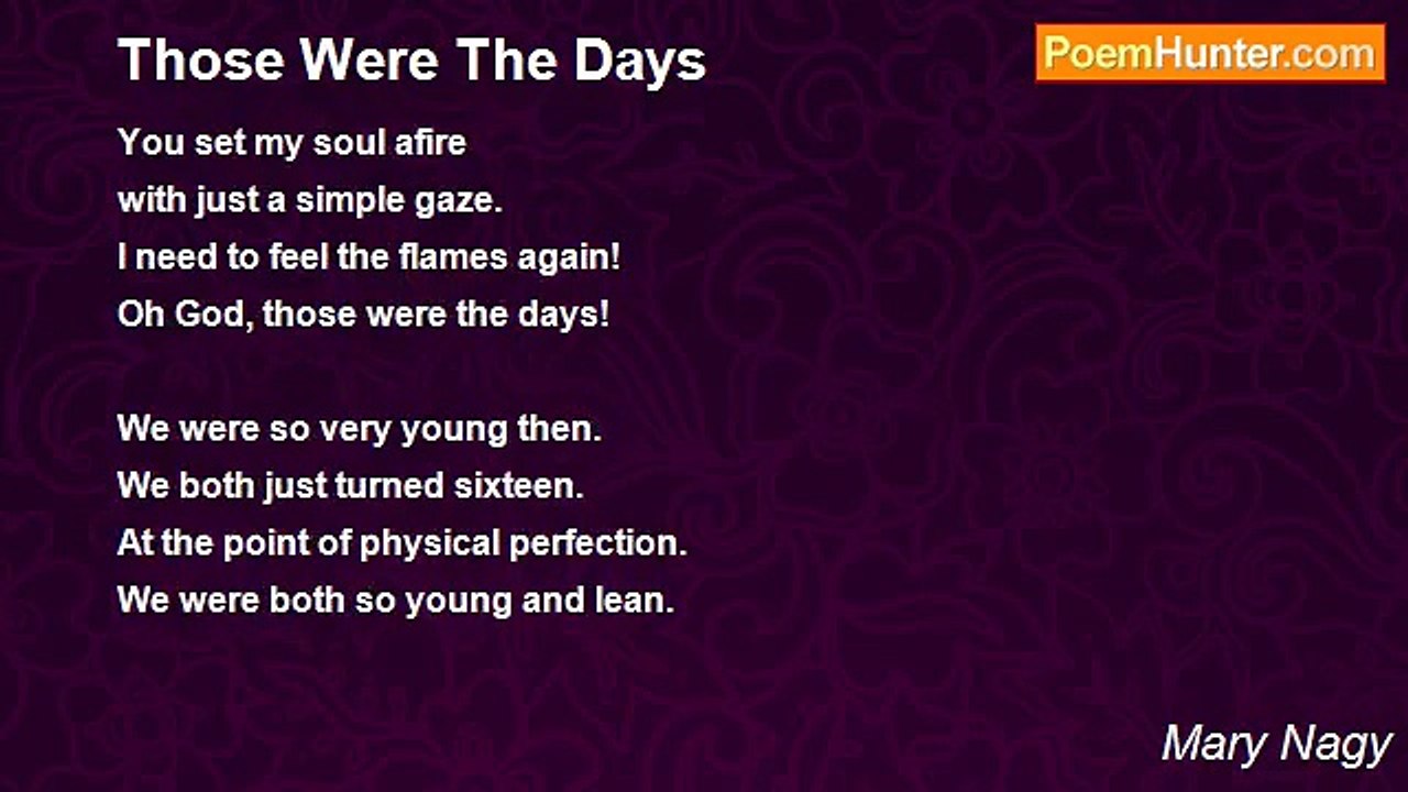 Mary Nagy - Those Were The Days