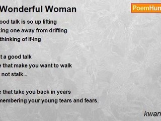 kwane Lamb - A Wonderful Woman