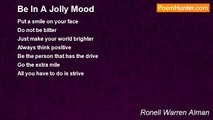 Ronell Warren Alman - Be In A Jolly Mood