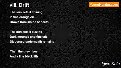 Igwe Kalu - viii. Drift