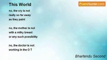 Bhartendu Second - This World