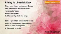 Herbert Nehrlich - Friday Is Limerick Day