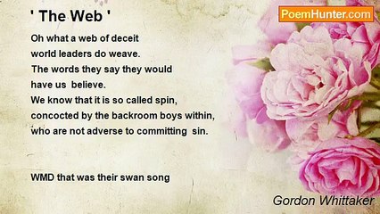 Gordon Whittaker - ' The Web '