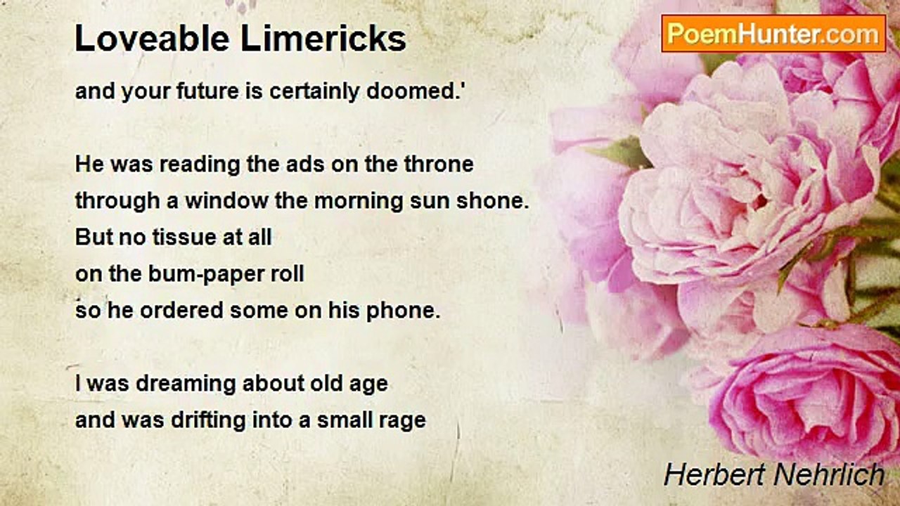 Herbert Nehrlich - Loveable Limericks