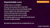 Uriah Hamilton - Imperishable Love