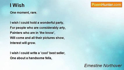 Ernestine Northover - I Wish