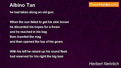 Herbert Nehrlich - Albino Tan
