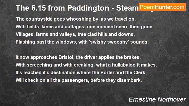 Ernestine Northover - The 6.15 from Paddington - Steam Days