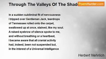 Herbert Nehrlich - Through The Valleys Of The Shadows