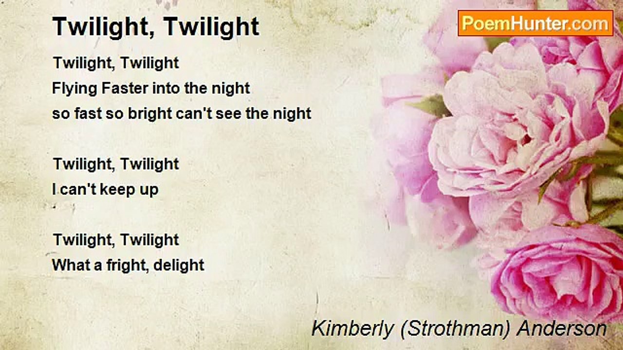 Kimberly (Strothman) Anderson - Twilight, Twilight