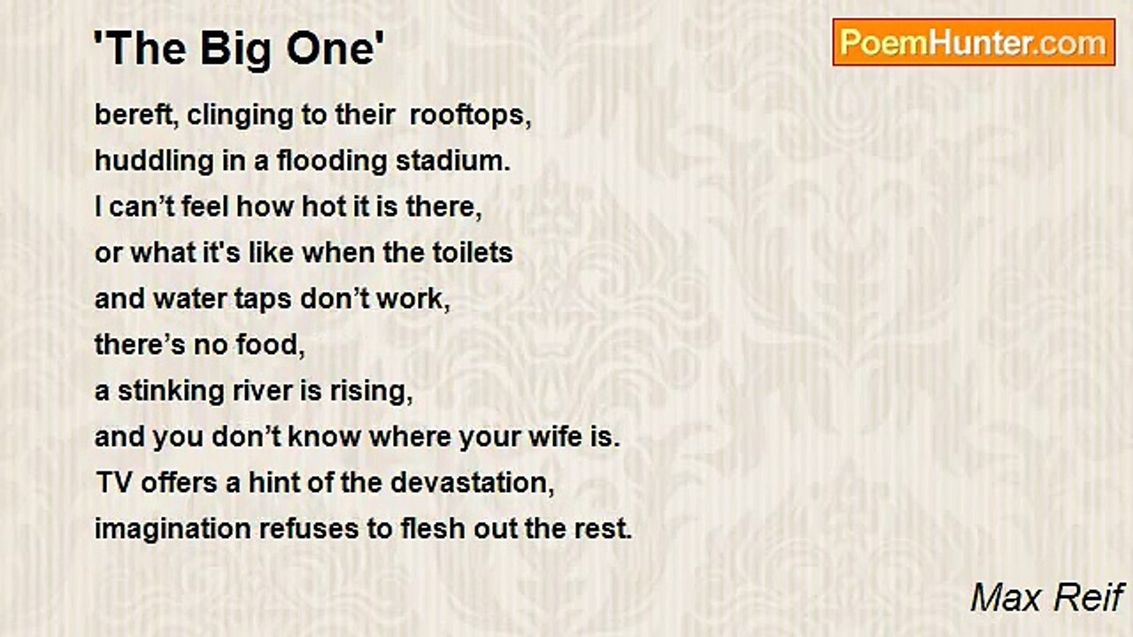Max Reif - 'The Big One'