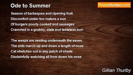 Gillian Thurlby - Ode to Summer