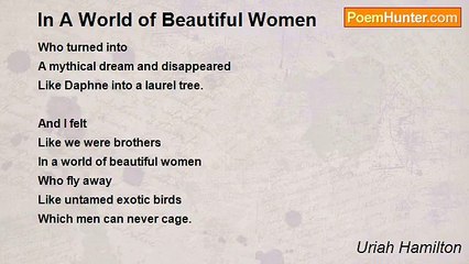 Uriah Hamilton - In A World of Beautiful Women