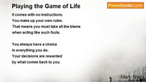 Mary Nagy - Playing the Game of Life