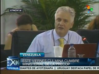 Culmina en Venezuela cumbre ministerial COP20