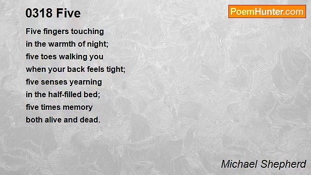 Michael Shepherd - 0318 Five