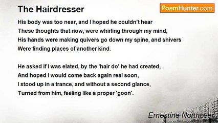 Ernestine Northover - The Hairdresser