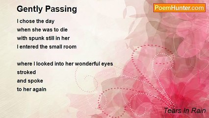 Tears In Rain - Gently Passing