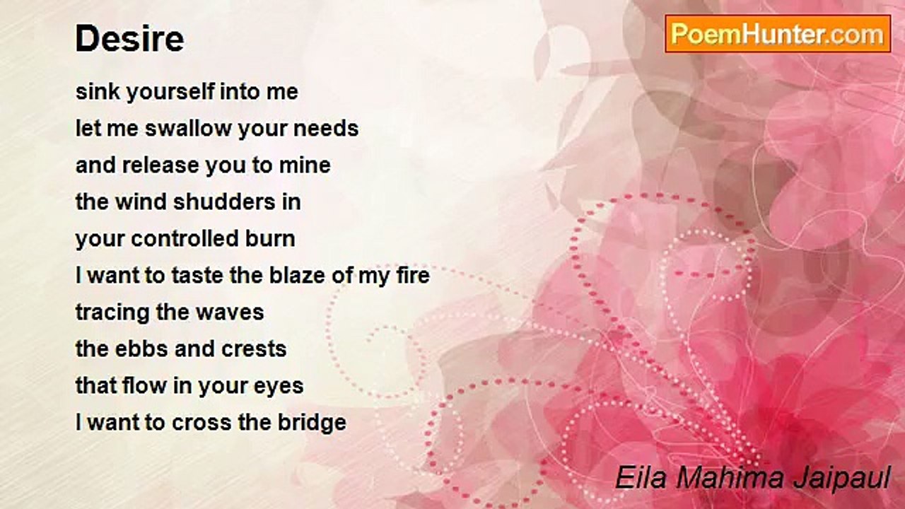 Eila Mahima Jaipaul - Desire