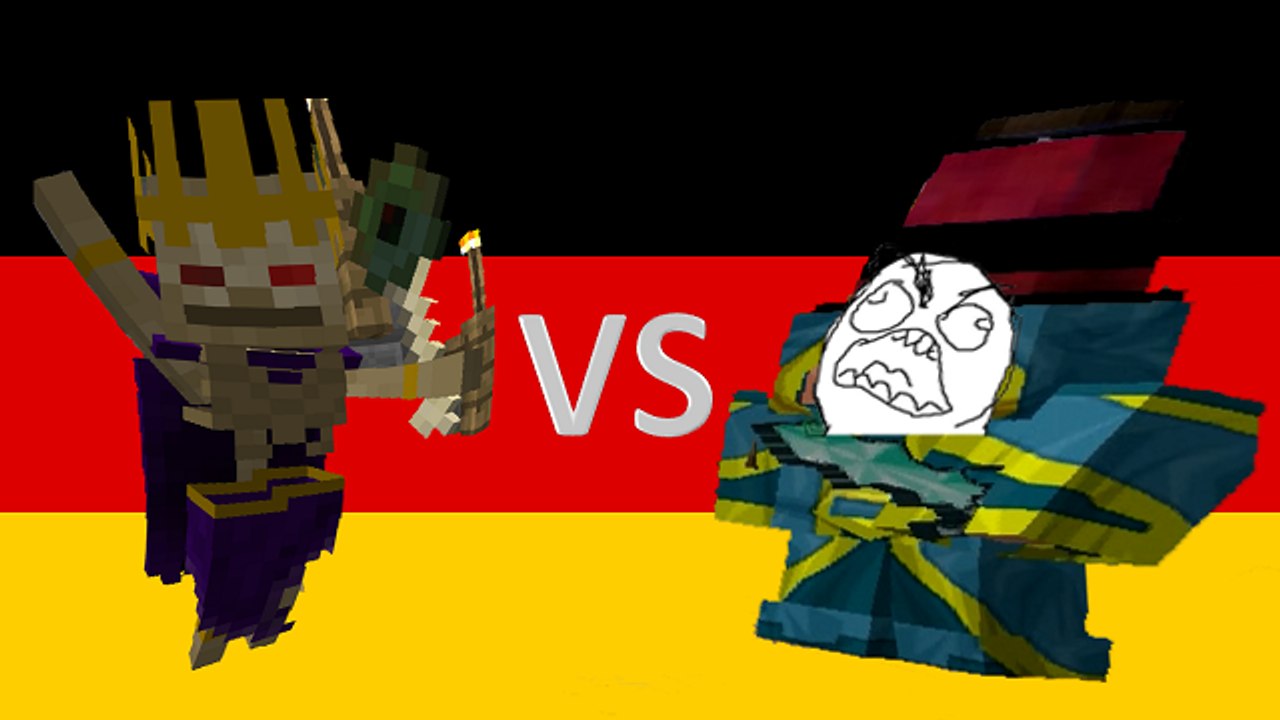 Minecraft vs Angry Germans vs Twilight Lich