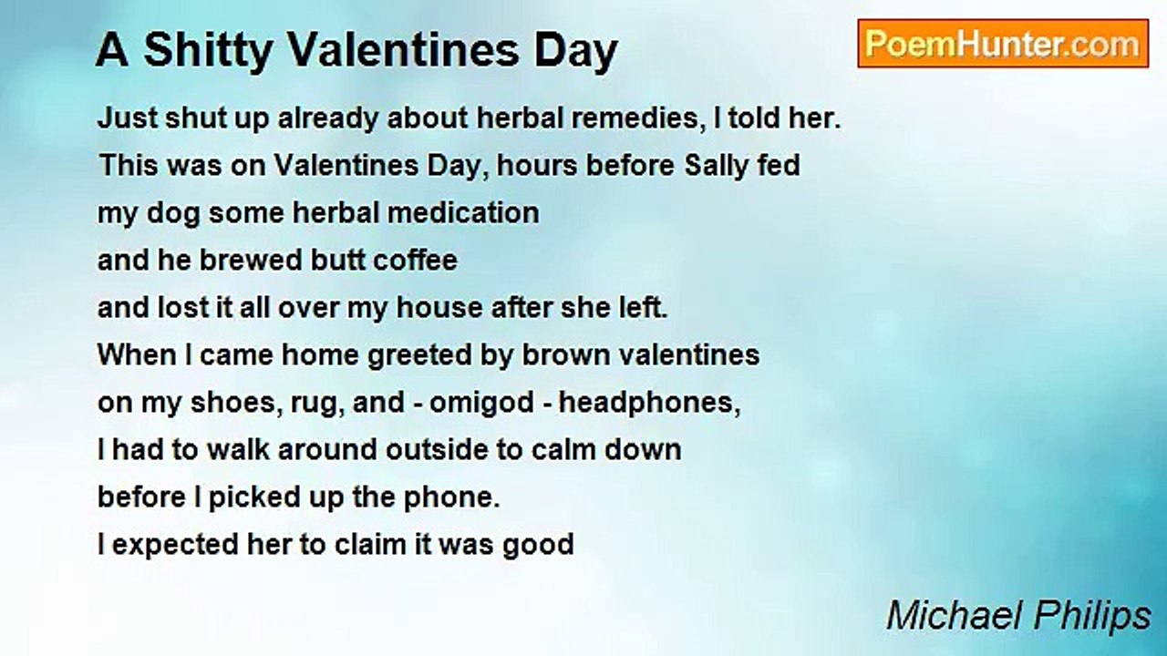 Michael Philips - A Shitty Valentines Day