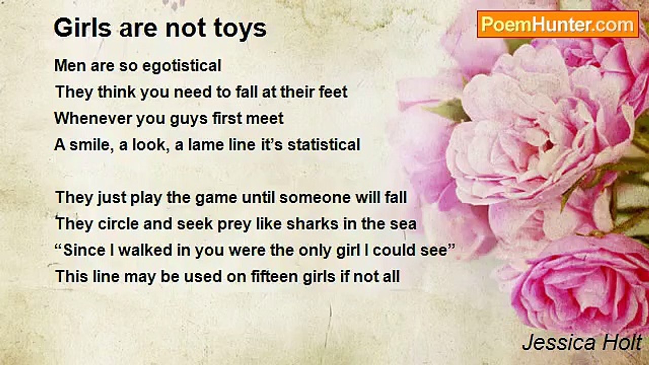 Jessica Holt - Girls are not toys