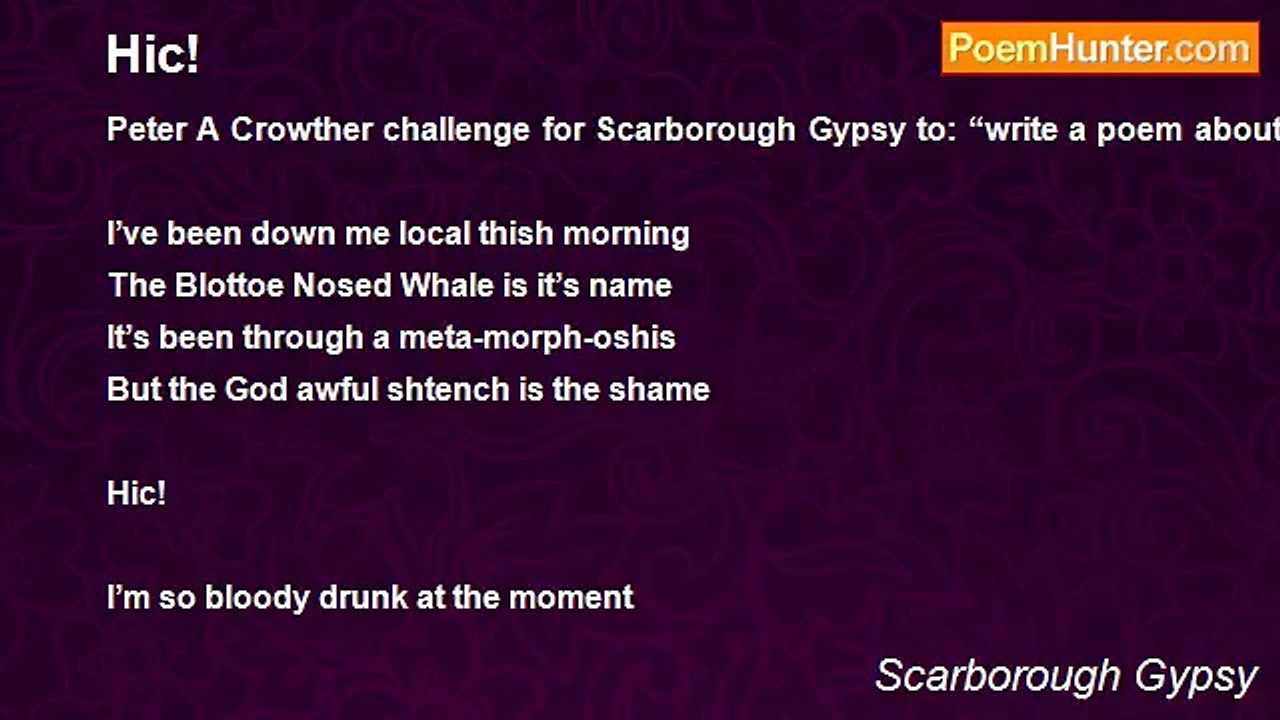 Scarborough Gypsy - Hic!