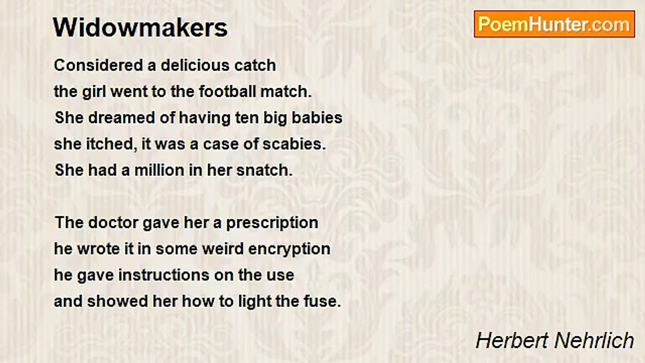 Herbert Nehrlich - Widowmakers
