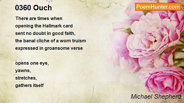 Michael Shepherd - 0360 Ouch