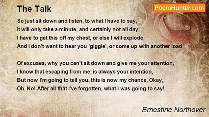Ernestine Northover - The Talk