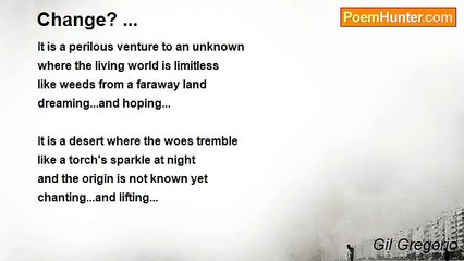 Gil Gregorio - Change? ...