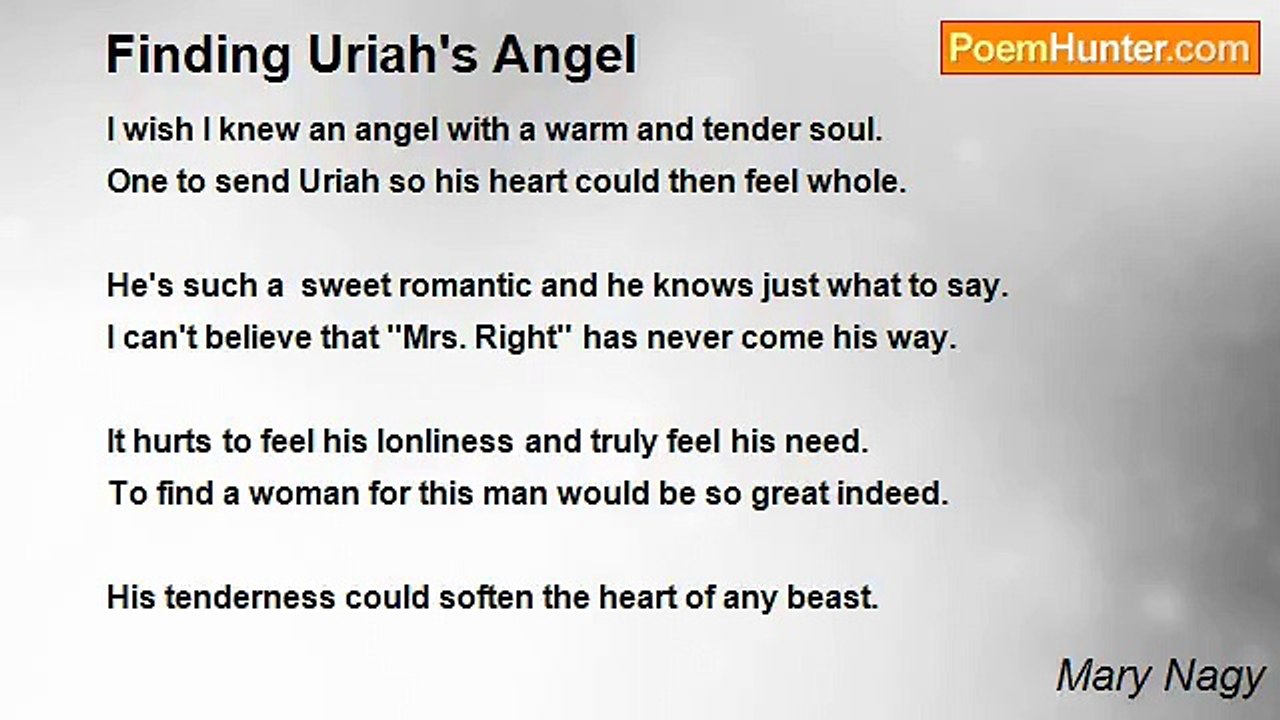 Mary Nagy - Finding Uriah's Angel