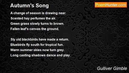 Gulliver Gimble - Autumn's Song