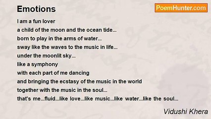 Vidushi Khera - Emotions