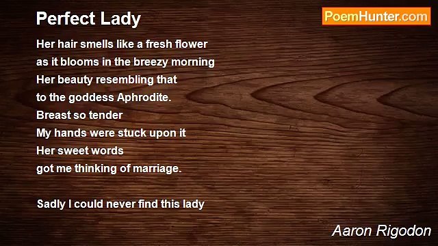 Aaron Rigodon - Perfect Lady