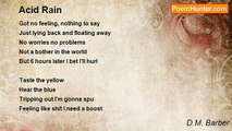 D.M. Barber - Acid Rain