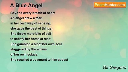Gil Gregorio - A Blue Angel
