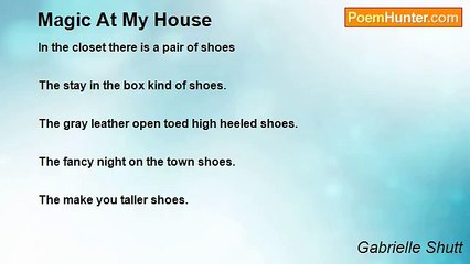 Gabrielle Shutt - Magic At My House